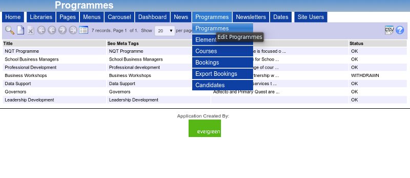 Managing Programmes