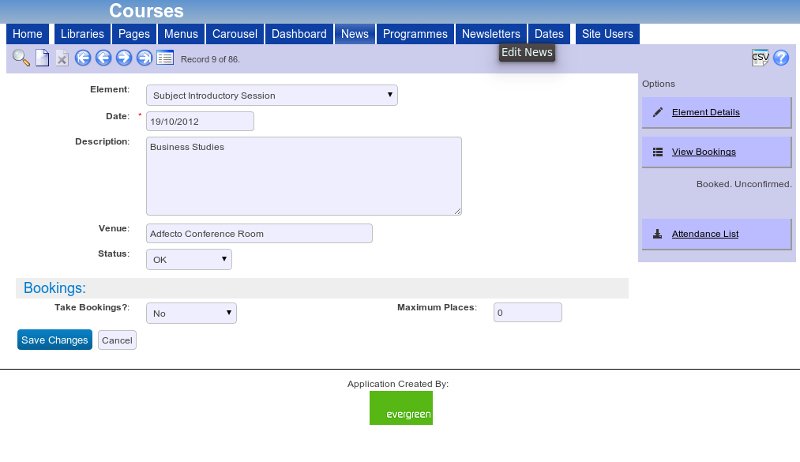 Managing Module Groups